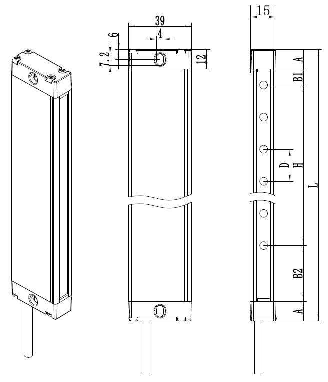 SCD-15系列安全光柵